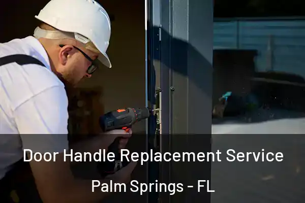 Door Handle Replacement Service Palm Springs - FL