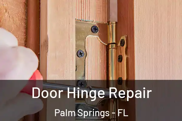 Door Hinge Repair Palm Springs - FL