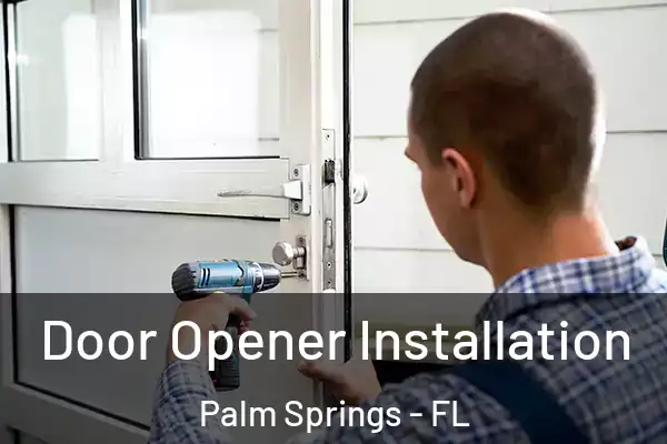  Door Opener Installation Palm Springs - FL