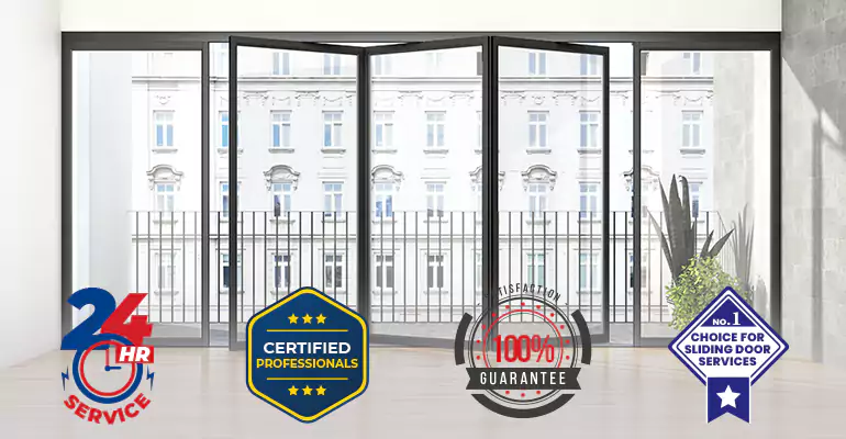 Sliding Accordion Door Repair in Palm Springs