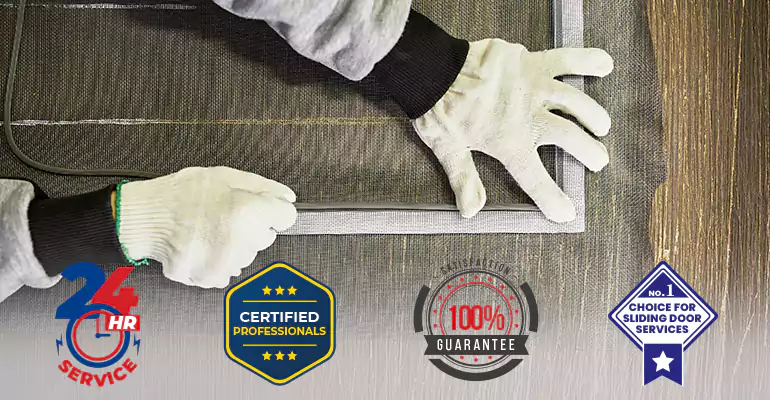 Commercial Mesh Door Repair in Palm Springs