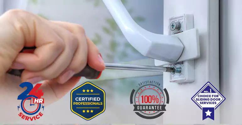 Broken Patio Door Handle Repair in Palm Springs
