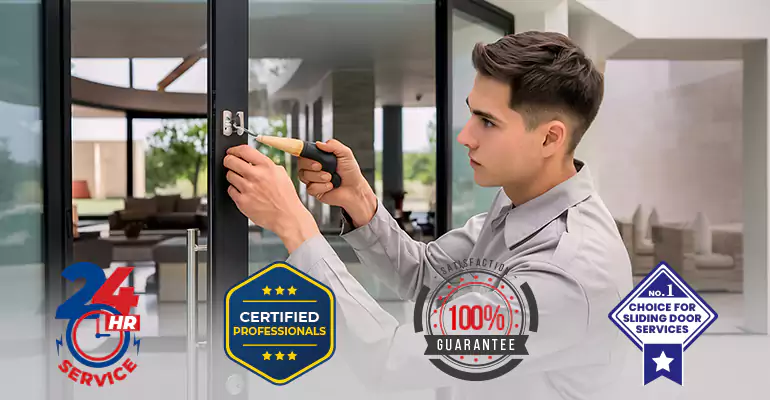 Andersen Sliding Door Latch Replacement in Palm Springs