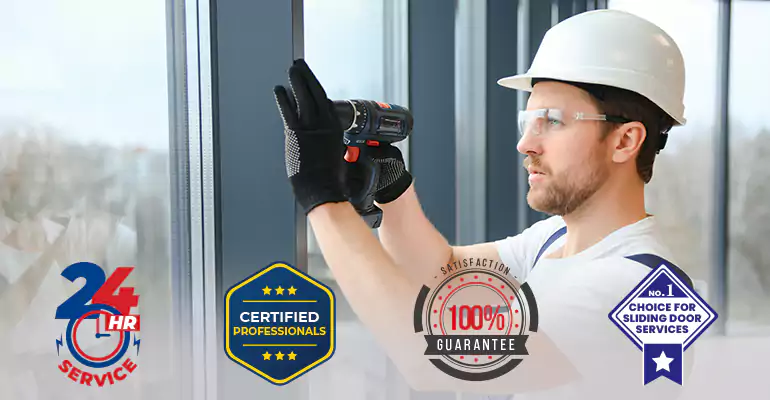Sliding Glass Door Pin Lock Installation in Palm Springs