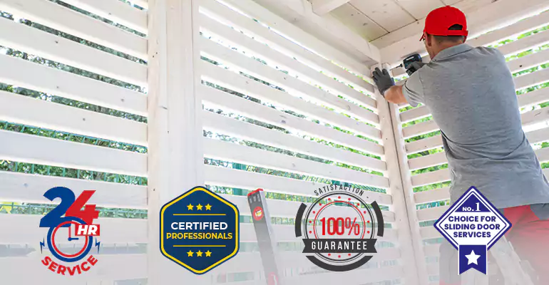 Sliding Door Blinds Replacement Palm Springs