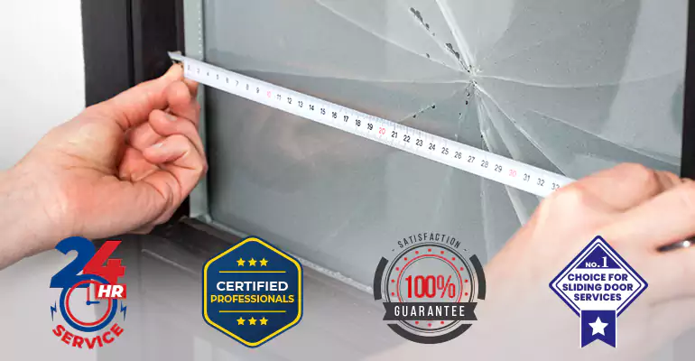 Residential Sliding Door Glass Repair in Palm Springs