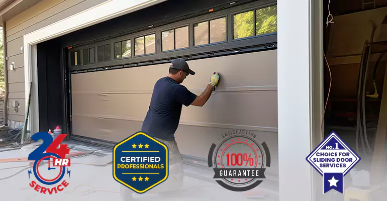 Sliding Garage Door Repair in Palm Springs, FL