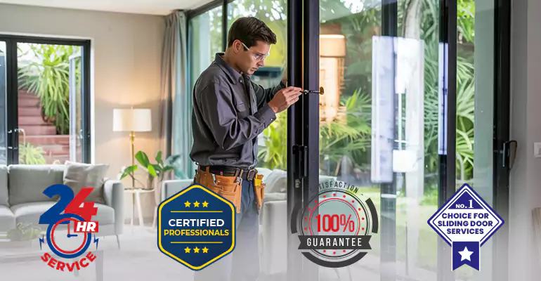 Patio Door Lock Repair in Palm Springs