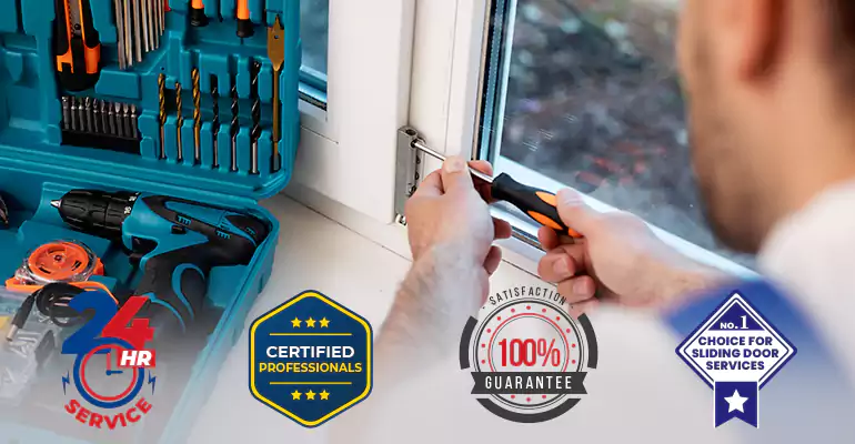 Sliding Patio Door Squeaks Repair Near Me in Palm Springs