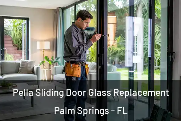  Pella Sliding Door Glass Replacement Palm Springs - FL