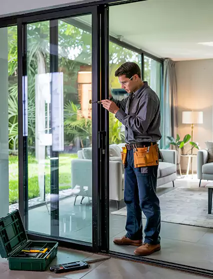 Exceptional Patio Door Repair Company & Sliding Glass Door Service in Palm Springs, FL