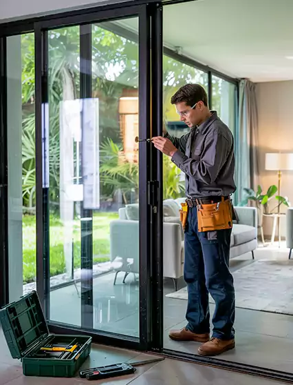 Professional Sliding Glass Door Lock Installation in Palm Springs, FL
