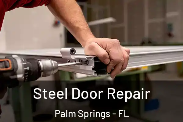 Steel Door Repair Palm Springs - FL