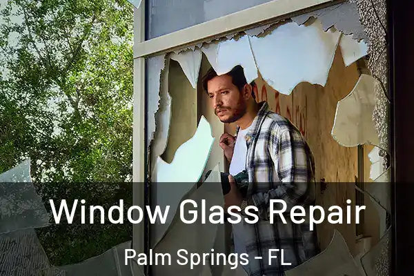 Window Glass Repair Palm Springs - FL